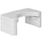 Basicwise Portable Squatting Bathroom Stool, White, 6.25-in. Toilet Assistance w/Freshener Space QI004647.WT - alternate 4